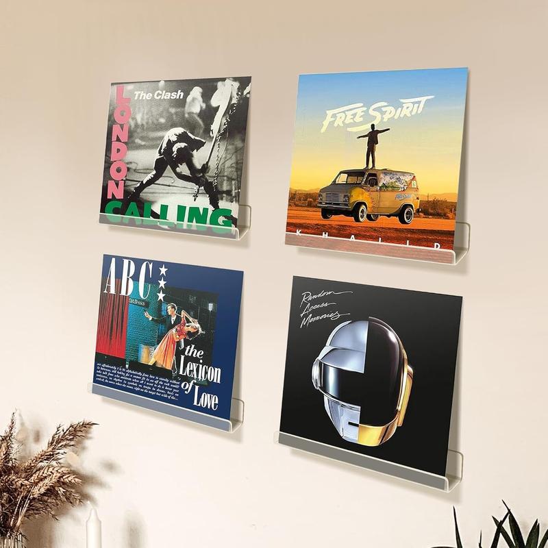 Vinyl Record Wall Mount Shelves, 12