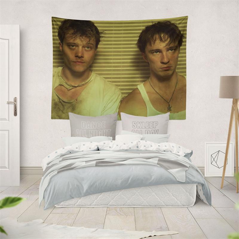 Gaslight Gatekeep Girlboss Rudy Pankow and Drew Starkey Tapestry Wall Hanging Art for Bedroom Living Room Decor College Dorm