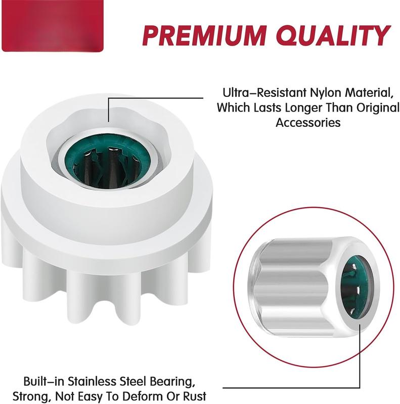 Pedal Bearing Replacement for OCedar Mop Bucket - Easy Fix for O-Cedar Easywring Bucket System. 2 Pack One Way Clutch Gear Sprockets Repair Compatible with 90% Rotation Mop Bucket on The Market.