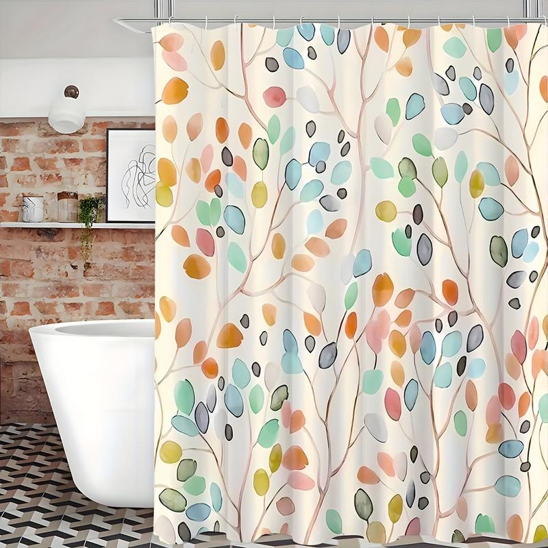 Shower Curtain 180x180cm 200x180cm - Variety of Designs, Including Halloween & Christmas Themes - Waterproof, Easy-to-Clean Bathroom Curtains - Festive and Regular Patterns Available