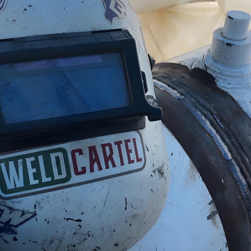 Weld Cartel Mexico Sticker