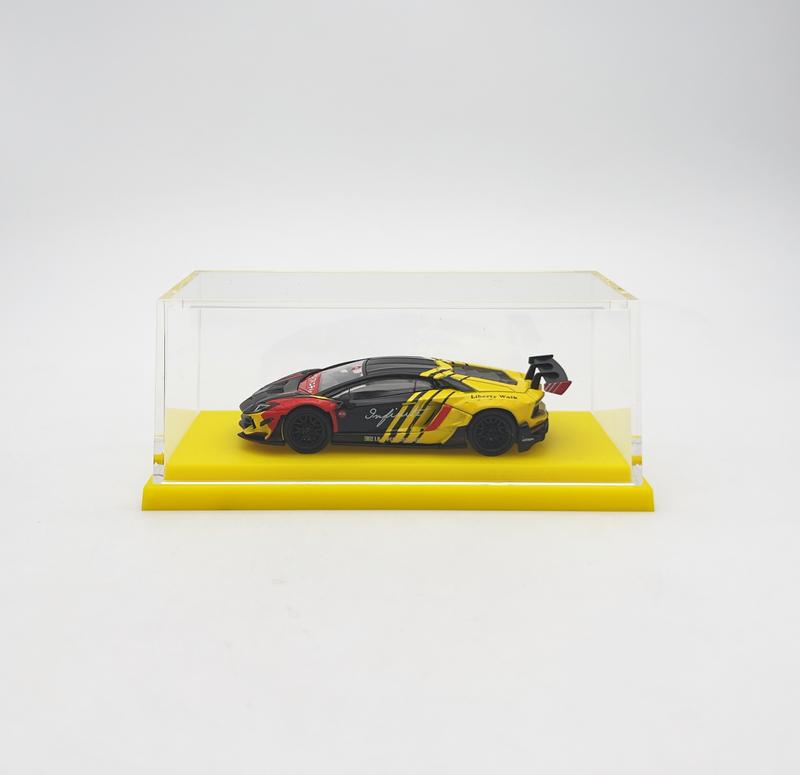 Super Mini Wheels 1:64 Acrylic Display Case Showcase - Suitable for Hot Wheels , Mini GT 1:64 car models