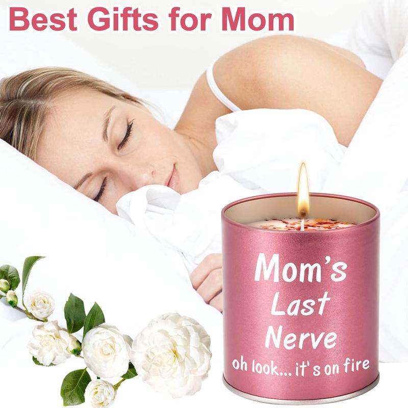 Funny Mom Gifts for Mom - 9oz Scented Candle - Mothers Day, Birthday, Valentines Day, Christmas Presents for Mom - Freshener, Decor