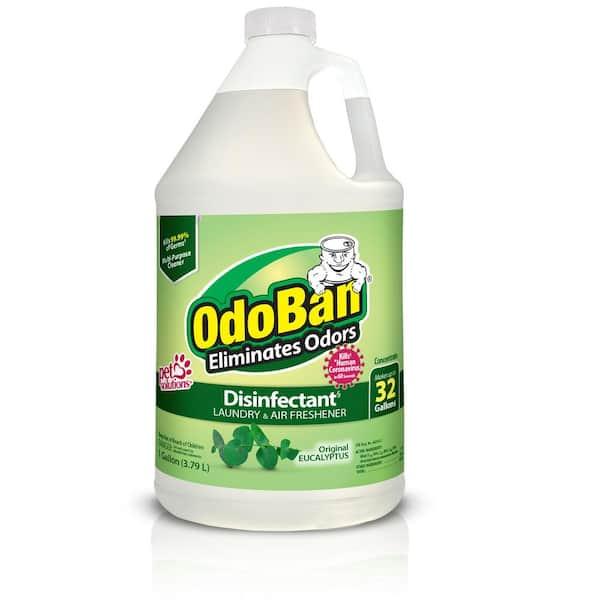 DX08 OdoBan 1 Gal. Eucalyptus Disinfectant and Odor Eliminator, Fabric Freshener, Mold Control, Multi-Purpose Cleaner Concentrate