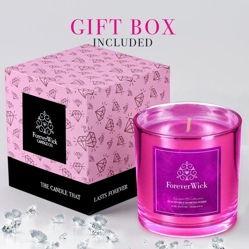 The ForeverWick Signature Sparkle Candle