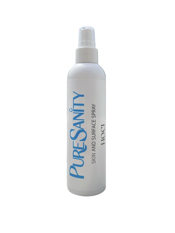 PureSanity HOCl Skin and Surface Spray – Gentle, Safe, & Effective for Skin & Surfaces