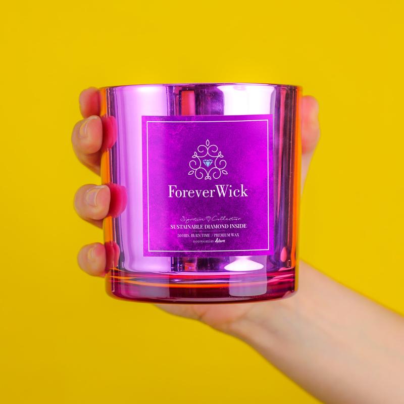 The ForeverWick Signature Sparkle Candle