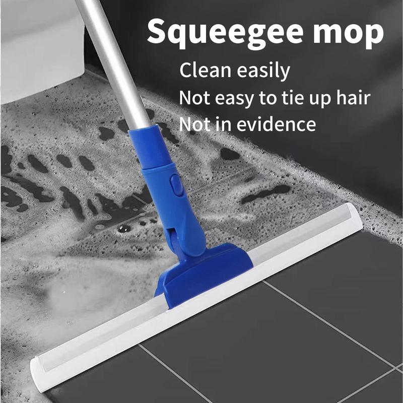 Floor & Window Professional 180° Rotatable Squeegee Scrubber with 56