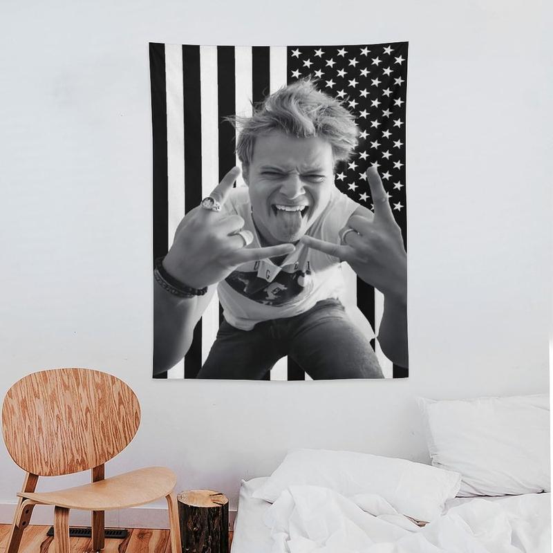 JJ Star Maybank Tapestry Flag Poster Dormitory Living Room Bedroom Interesting National Flag Indoor And Outdoor Decoration Wall Aesthetic Art Home