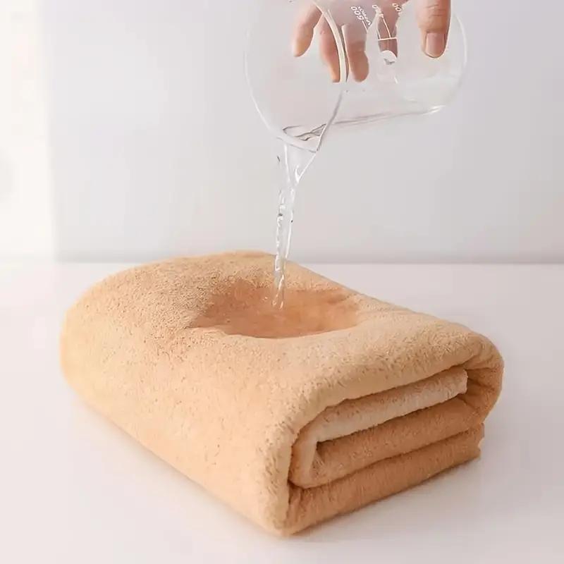 Shower Towel Luxuriously Soft Bath Towel Set for Gentle Skin Absorbent Quick Drying Versatile Usage for Bathroom 2 Pack Highly