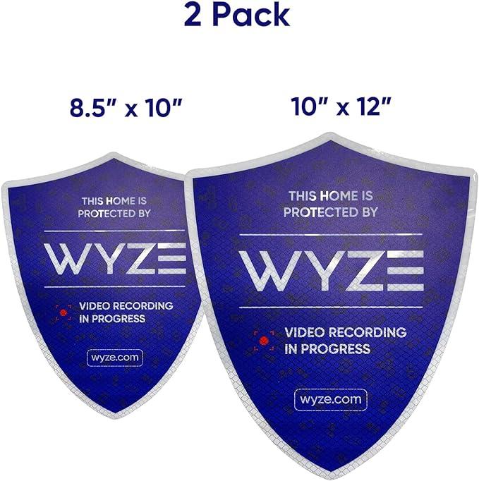 Wyze Security Reflective Sticker for Property Protection