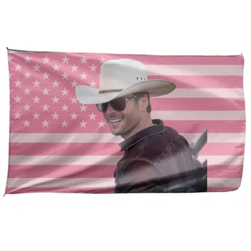 Tate Mcrae Pink America Flag, 3x5 feet Flag, Home Décor, Gifts for Fans