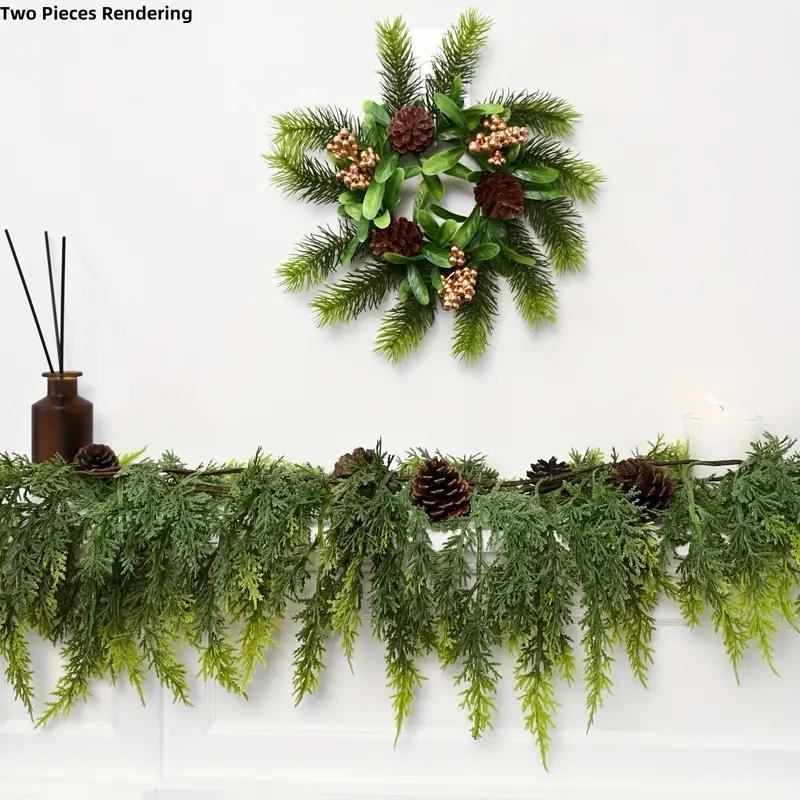 Lush Artificial Cedar Garland 72