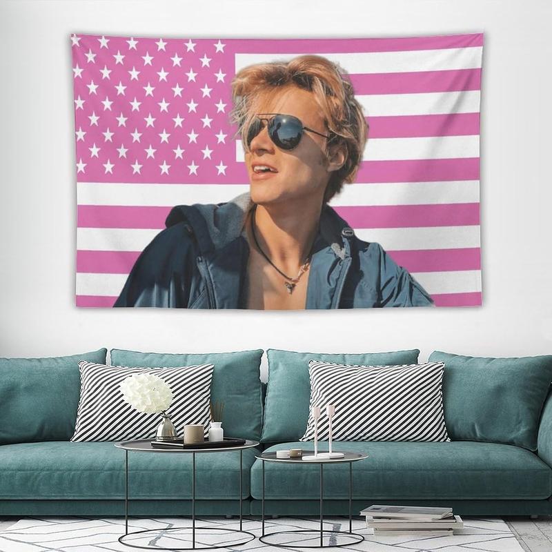 JJ Flag Star Maybank Tapestry, Fun Wall Art for Dorms, Bedrooms & Outdoor, Perfect Gift for Outer Banks Fans