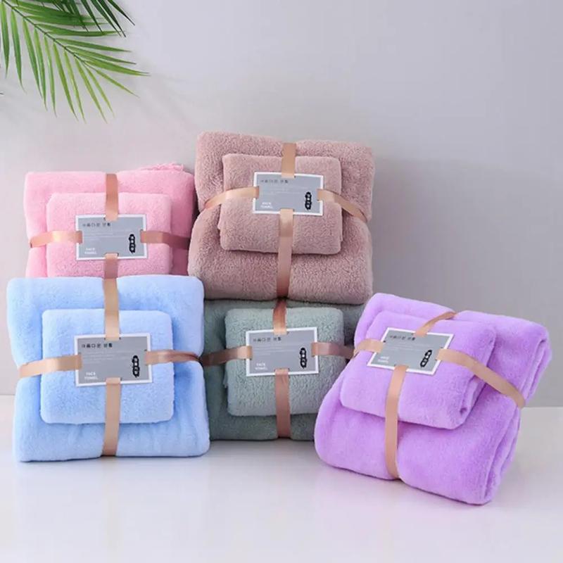 Shower Towel Luxuriously Soft Bath Towel Set for Gentle Skin Absorbent Quick Drying Versatile Usage for Bathroom 2 Pack Highly