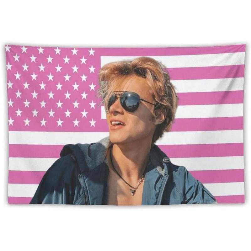 JJ Flag Star Maybank Tapestry, Fun Wall Art for Dorms, Bedrooms & Outdoor, Perfect Gift for Outer Banks Fans