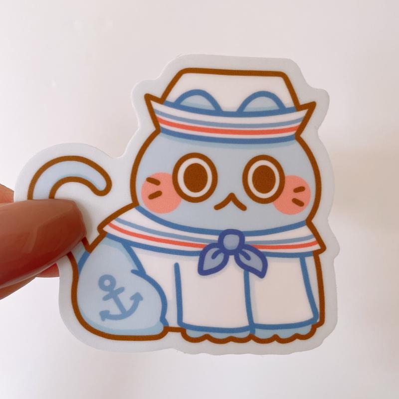 Cute Cat Heavy Duty Waterproof Vinyl Stickers - Vol 2