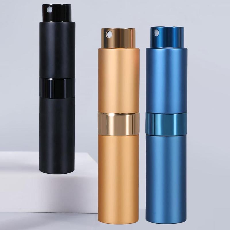 Summer 8ml Mini Refillable Perfume Bottle, 3 Counts Portable Travel Atomizer Spray Bottle, Empty Bottle For Perfume, Foundation, Skin Care, Water, Toner