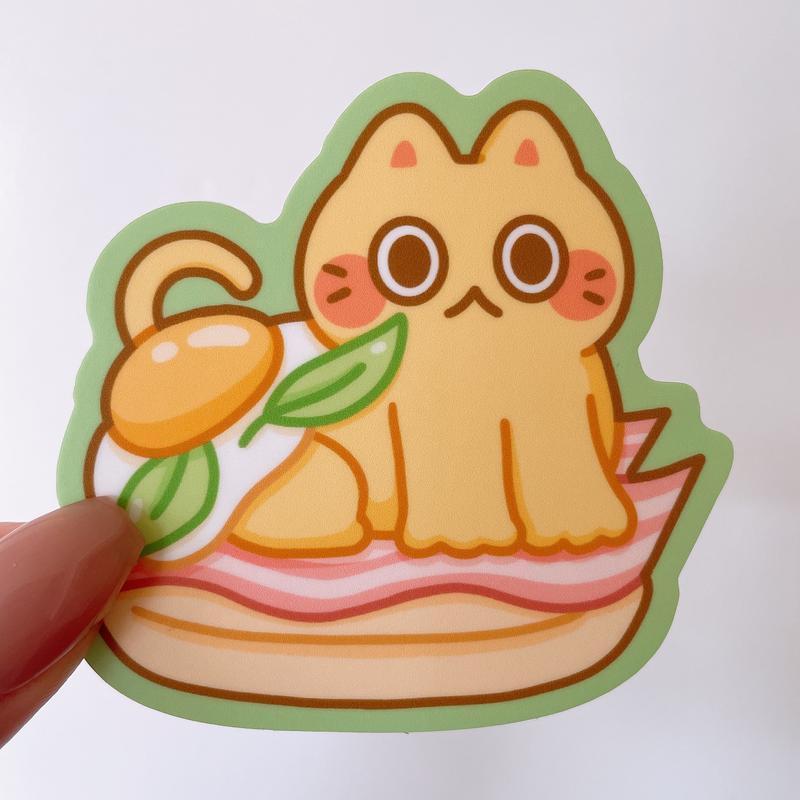 Cute Cat Heavy Duty Waterproof Vinyl Stickers - Vol 2