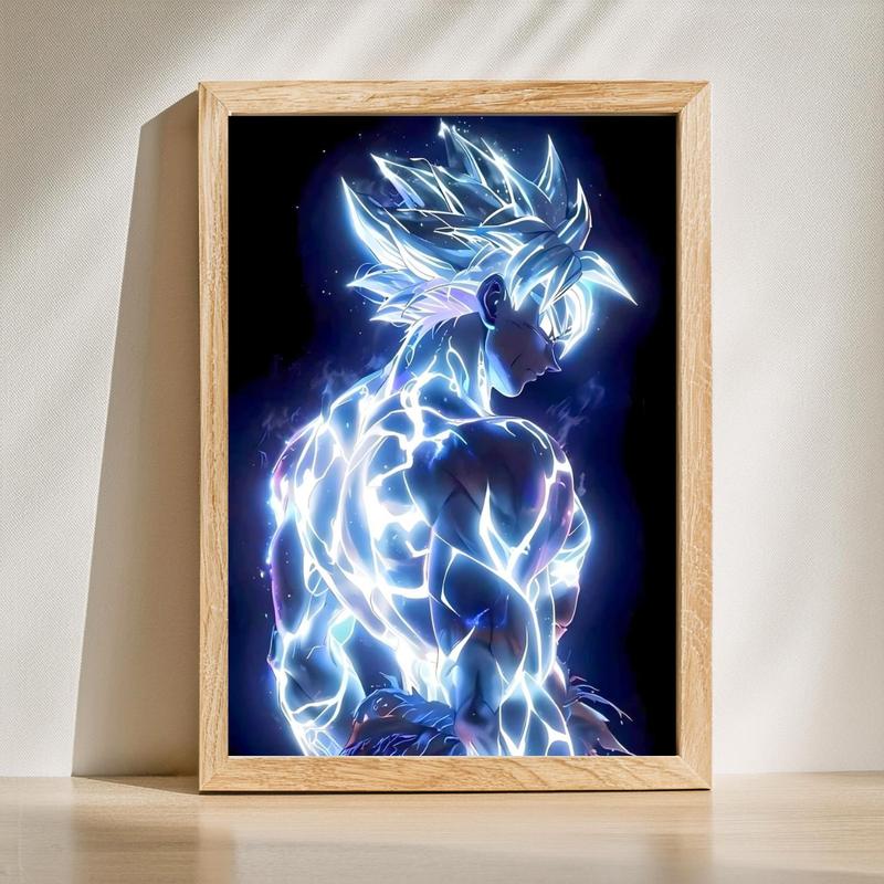 Epic Dragon Ball Adventure Art | Stunning Wall Decor Featuring Goku & Friends | Perfect for Anime Collectors!