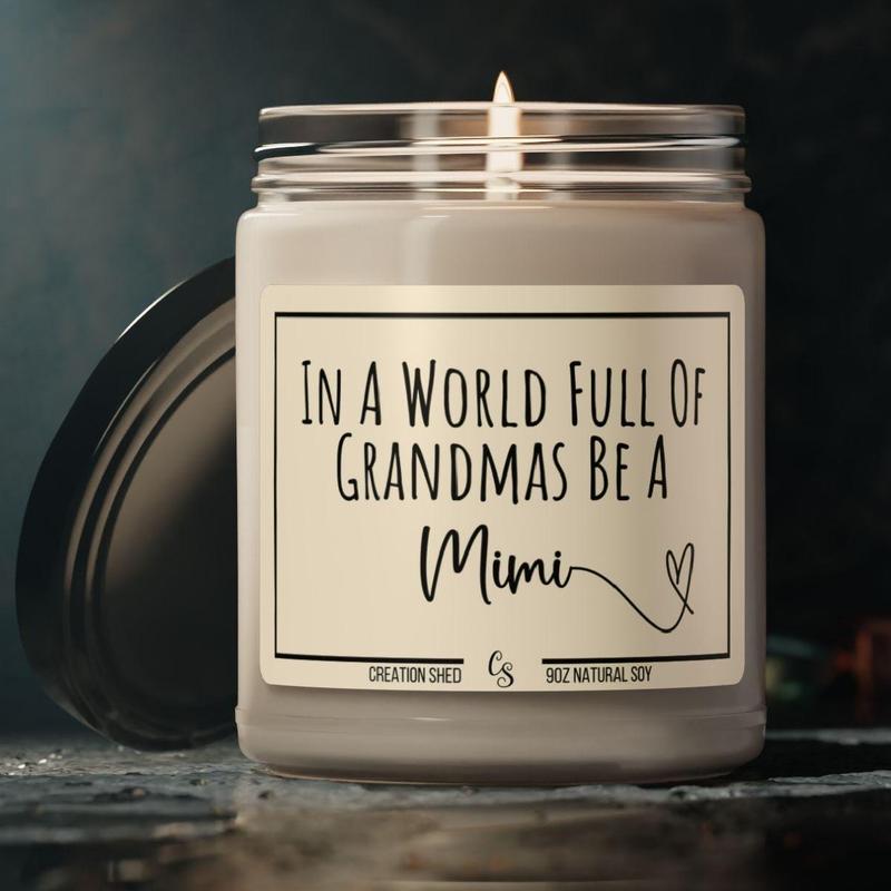 Mimi Candle, Mimi Gifts, Grandmother Gifts, Christmas Gift, Birthday Gift, Gift for Her, Funny Gift, Funny Candle, Gift from Grandkids