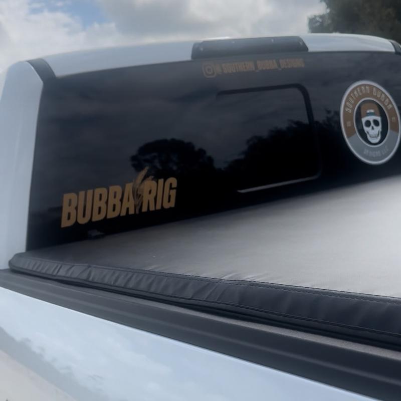 BubbaRig Decal 14x4.5 - High-Quality, Durable Adhesive Backing   Stickers