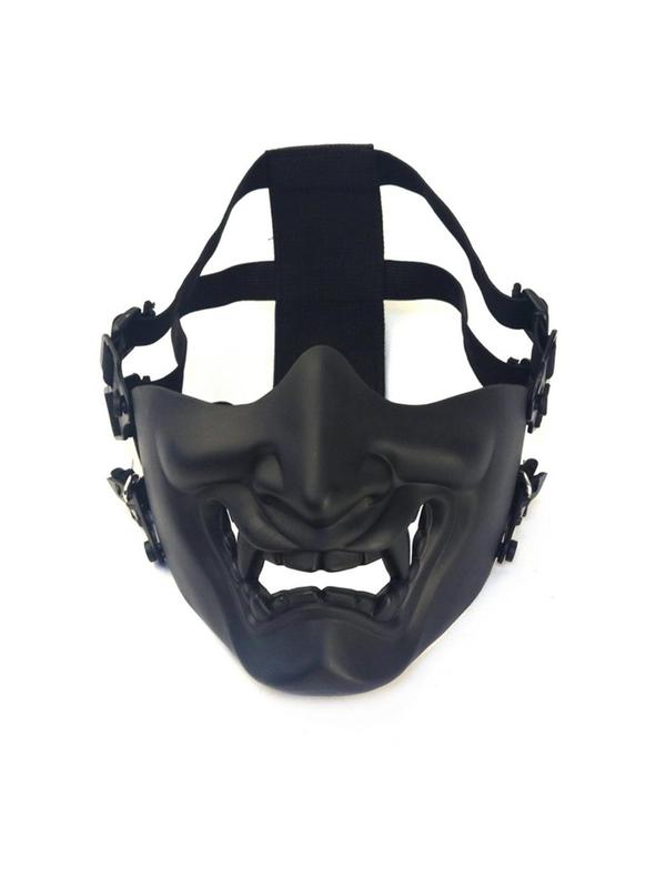 Unisex Half Face Mask, Adjustable Cosplay Outdoor Cycling Face Mask, Holiday Clothes Accessories for Men & Women