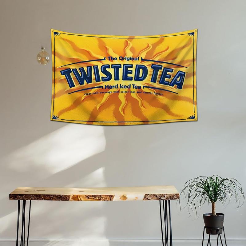 Twisted Flag 3X5 Ft With Four Brass Grommets Funny Flag Decoration Merchandise for College Bedroom Room Dorm Wall Party Poster Tapestry