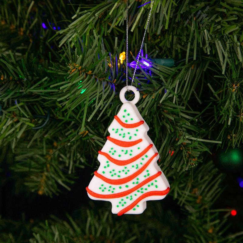 Christmas Tree Cake Ornaments - Little Debbie Decor Decoration