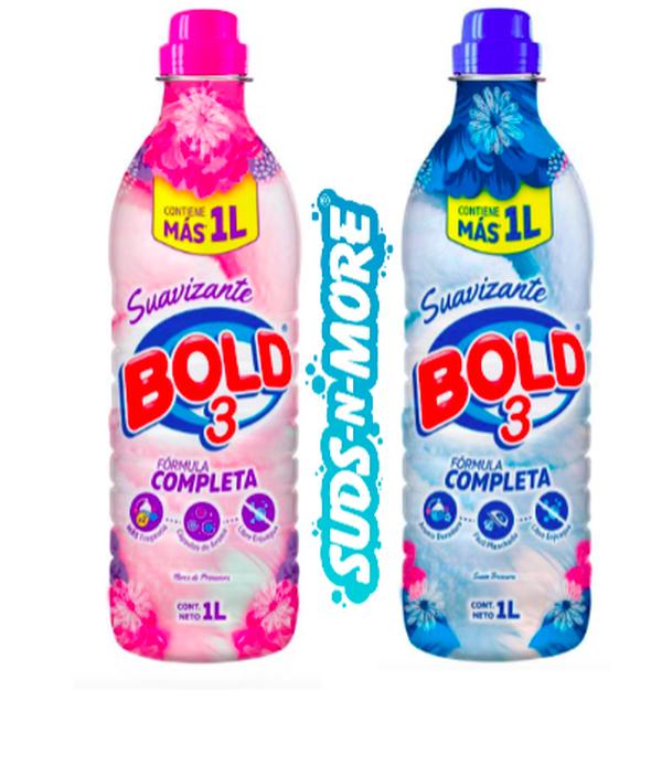 Bold 3 Fabric softener, 1Liter