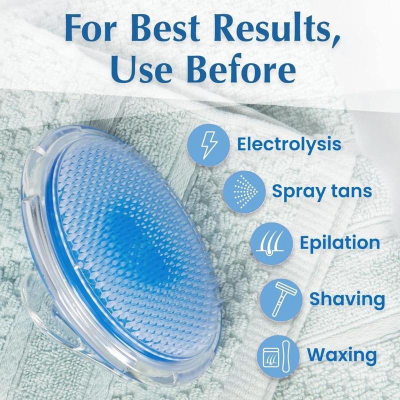 Exfoliating Body Scrub Razor Bump Brush + Ingrown Hairs Treatment - Skin Exfoliator for Body Shaving Irritation, Strawberry Legs, Armpit, Bikini Line - Body Exfoliator Scrubber Loofah(Creative Life Pavilion) Accessories