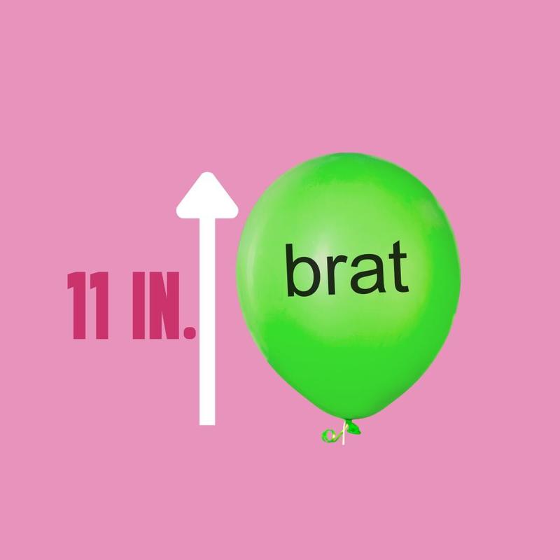 Brat Latex Balloons