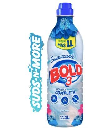 Bold 3 Fabric softener, 1Liter