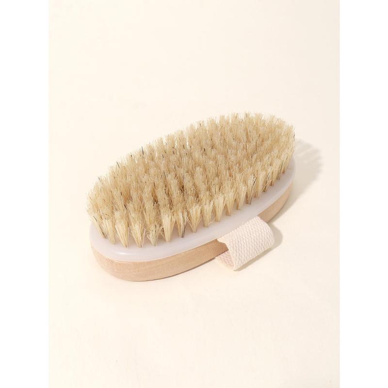 Dry Wet Body Brush For Exfoliating, Naturally Removing Dead Skin And Improving Skin Texture, The Scrub Brush Is Suitable For Stimulating Lymphatic And Blood Flow, Massage