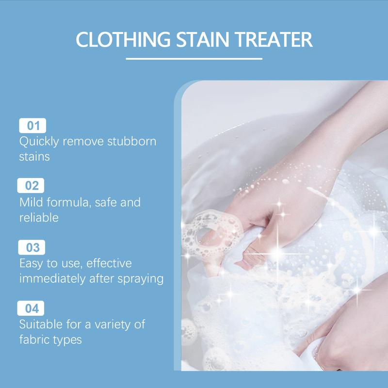 Clothing Stain Treater, Messy Eater StainTreater, No Dry Cleaning Food, Grease, CoffeeOff Laundry, Underwear, Fabric, Newborn & Baby Essentials Stain Remover Spray