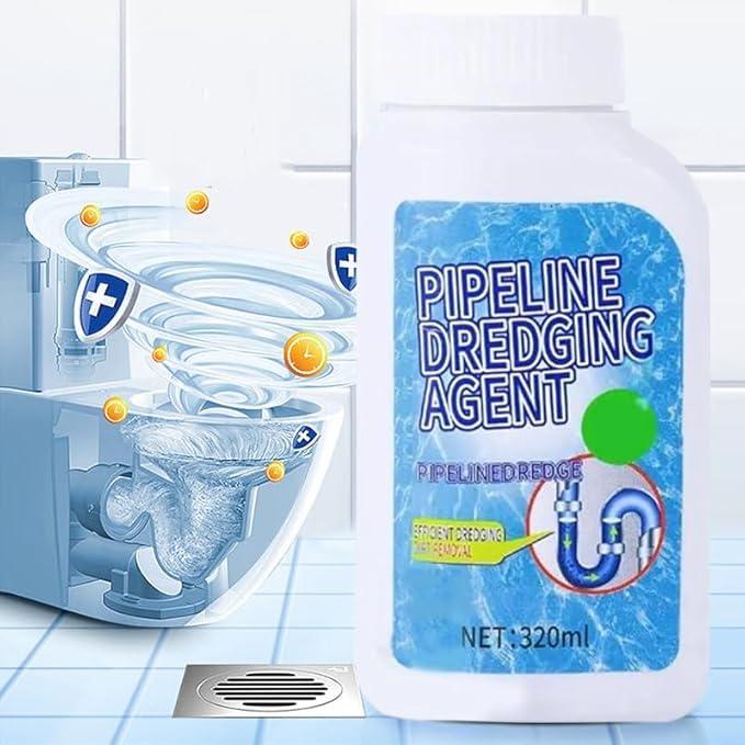 Powerful Pipe Dredging Agent - Quick Cleaning Tool for Kitchen & Toilet Drains, Fast-Acting Household Plumbing Cleaner, Unclogs Sinks in Minutes