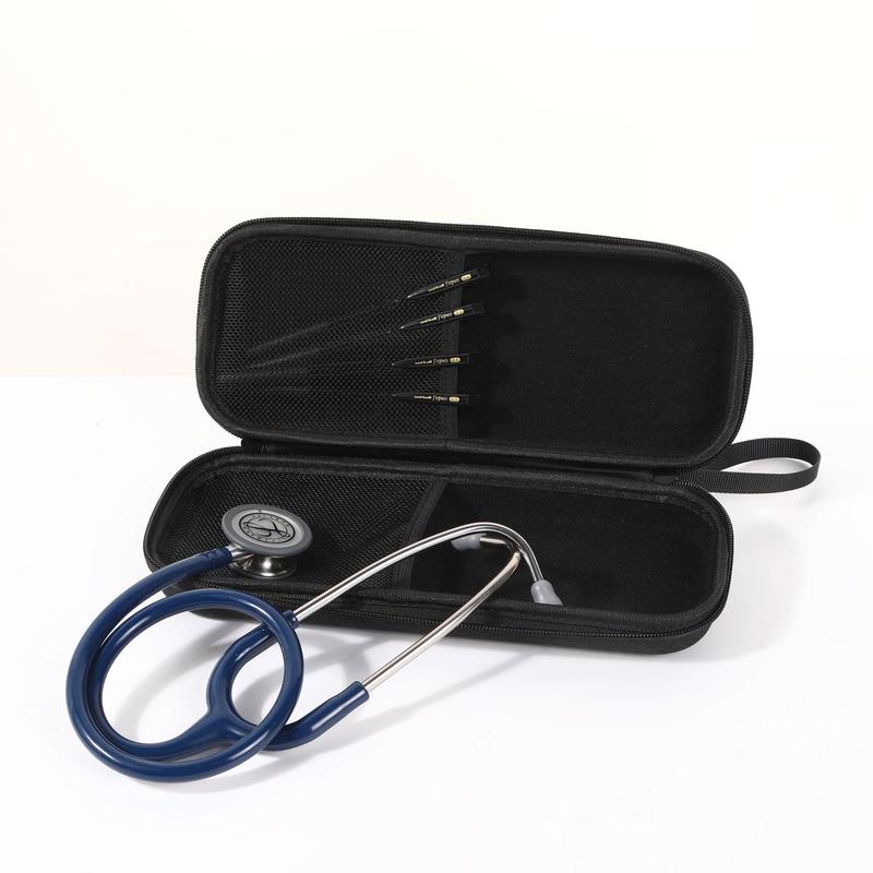 Storage Bag for Stethoscope, 1 Set Portable Bag with Zipper & Handle, Multifunctional Storage Bag for Home Office Outdoor Travel