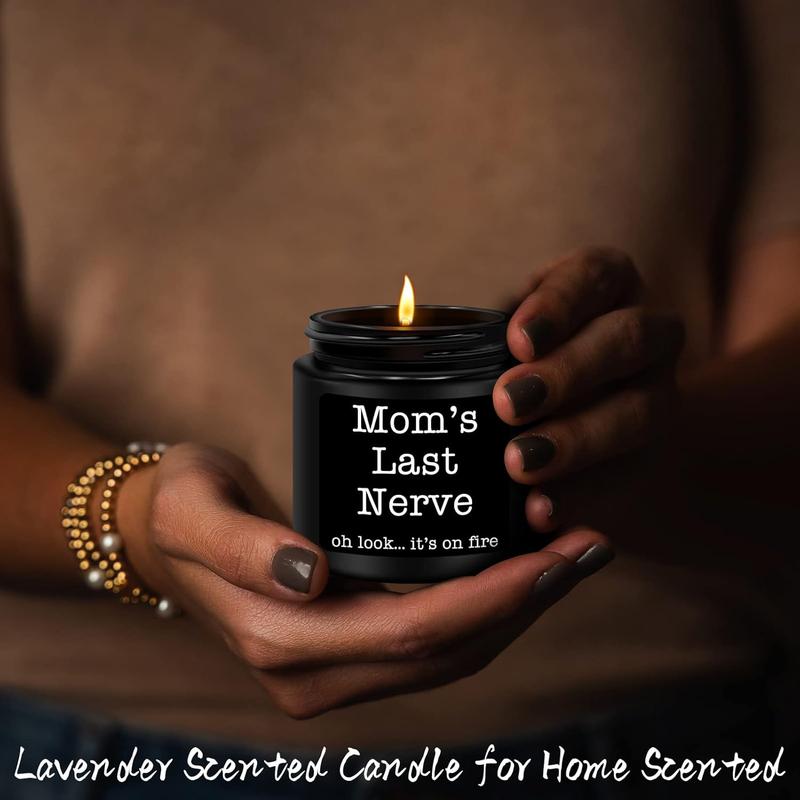 Gifts for Mom, Mom Gifts,Mothers Day,Valentines,Birthday Gifts for Mom from Daughters,Son,Lavender Scented Moms Last  Candles