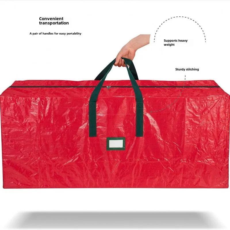 Christmas Tree Storage Bag, 1 Count Large Capacity Waterproof Storage Bag with Handle, Durable Storage Organizer for Home, Office, Outdoor