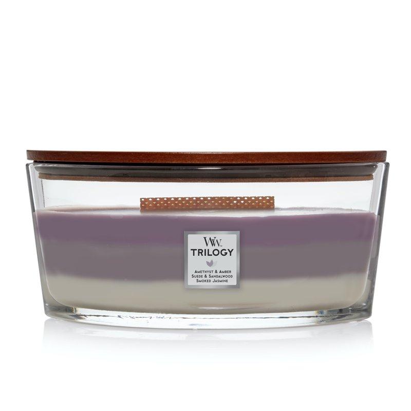 WoodWick Ellipse Trilogy Scented Candle - Amethyst Sky, 16 oz - Decor, Ornaments candle