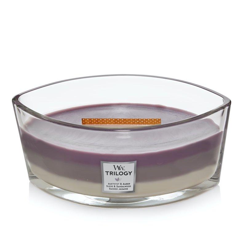 WoodWick Ellipse Trilogy Scented Candle - Amethyst Sky, 16 oz - Decor, Ornaments candle