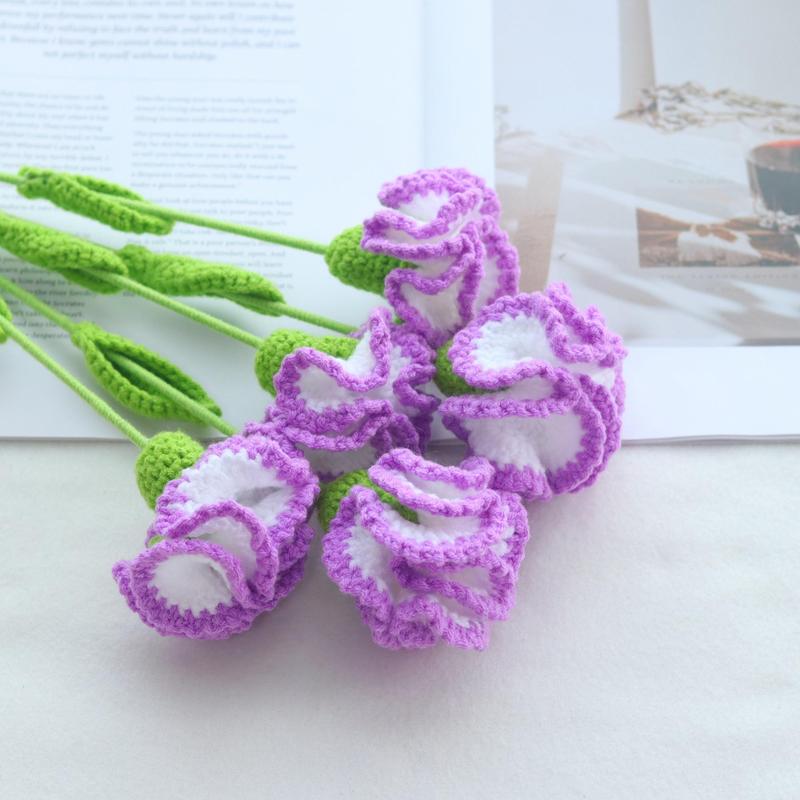 Handmade Crochet Carnations, Handmade Crochet Flowers, Artificial Flower Decorations, Home Decoration Items for Parties, House Decor