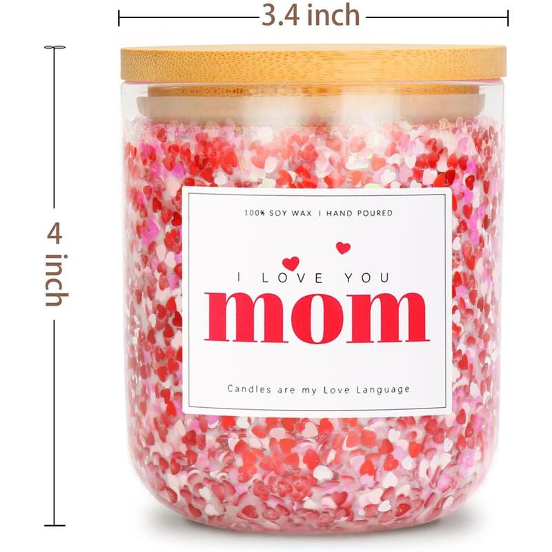 Gifts for Mom - 11 oz Scented Candles Gift | Mom Birthday Gifts - Mom Gifts Ideas | Unique Gift for Mom from Daughter, Son | Birthday Gifts for Mom | I Love You Mom Gifts