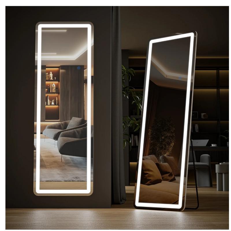 Full Length Mirror with LED Lights, 64