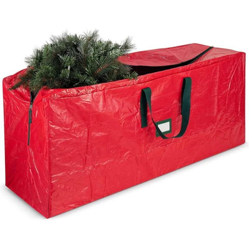 Christmas Tree Storage Bag, 1 Count Large Capacity Waterproof Storage Bag with Handle, Durable Storage Organizer for Home, Office, Outdoor