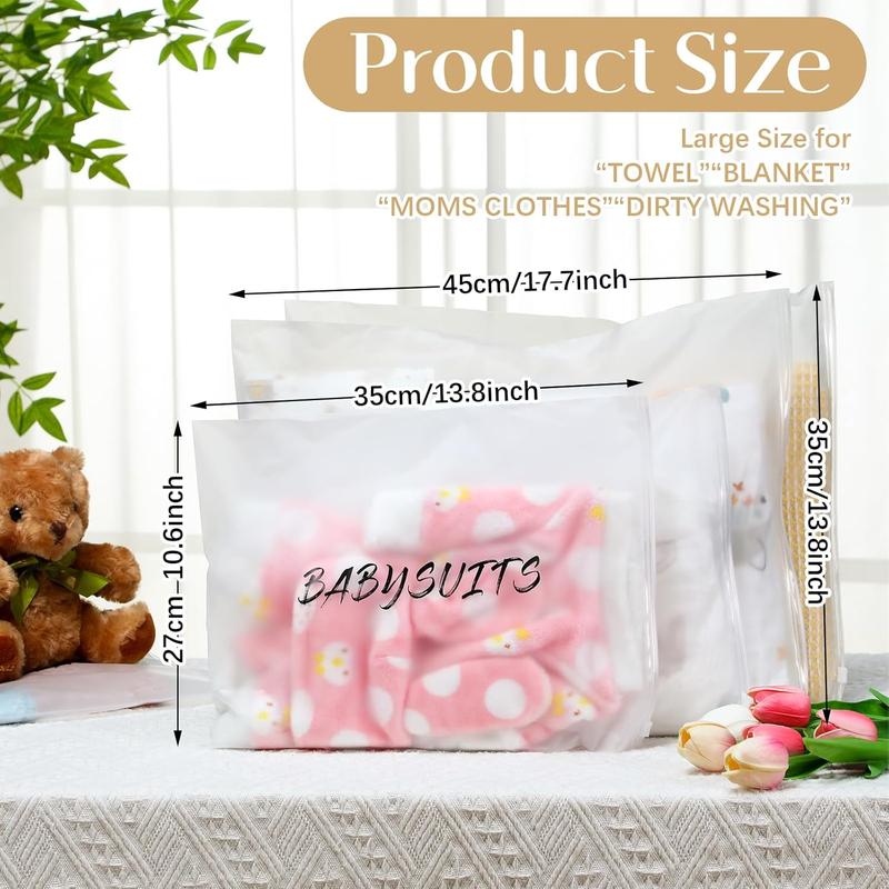 15 Pcs Hospital Bags for Labor and Delivery Resealable Birth Hospital Bag Essentials Organiser Set