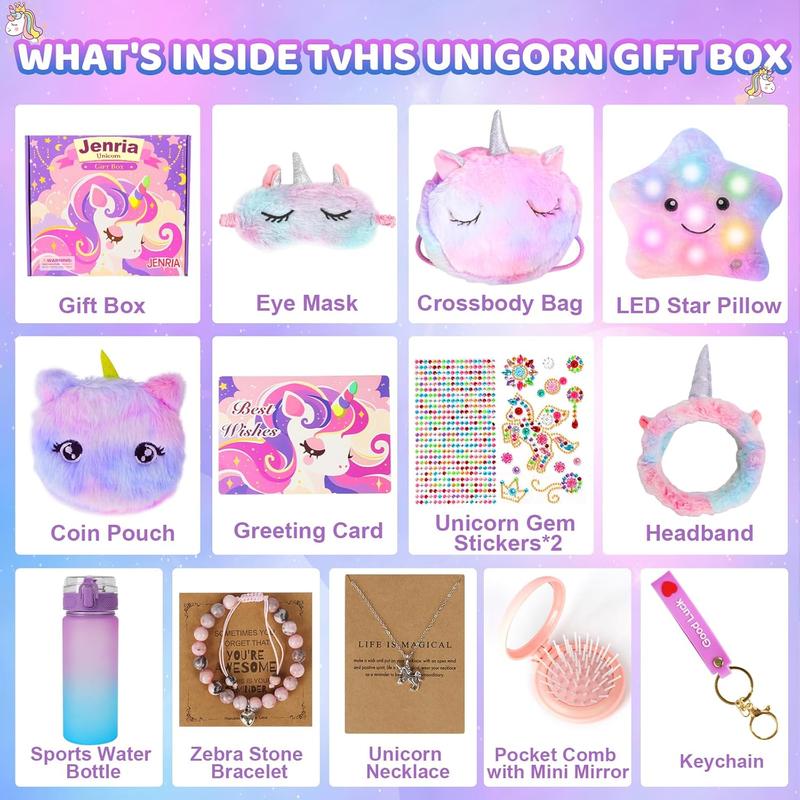 Unicorn Gifts for Girls - Christmas Birthday Gifts for Girls Age 3 4 5 6 7 8 9 10 11 12 Years Old Girl Birthday Gift Ideas, Unicorn Toys for Girls, for Toddler, Daughter, Niece, Granddaughter