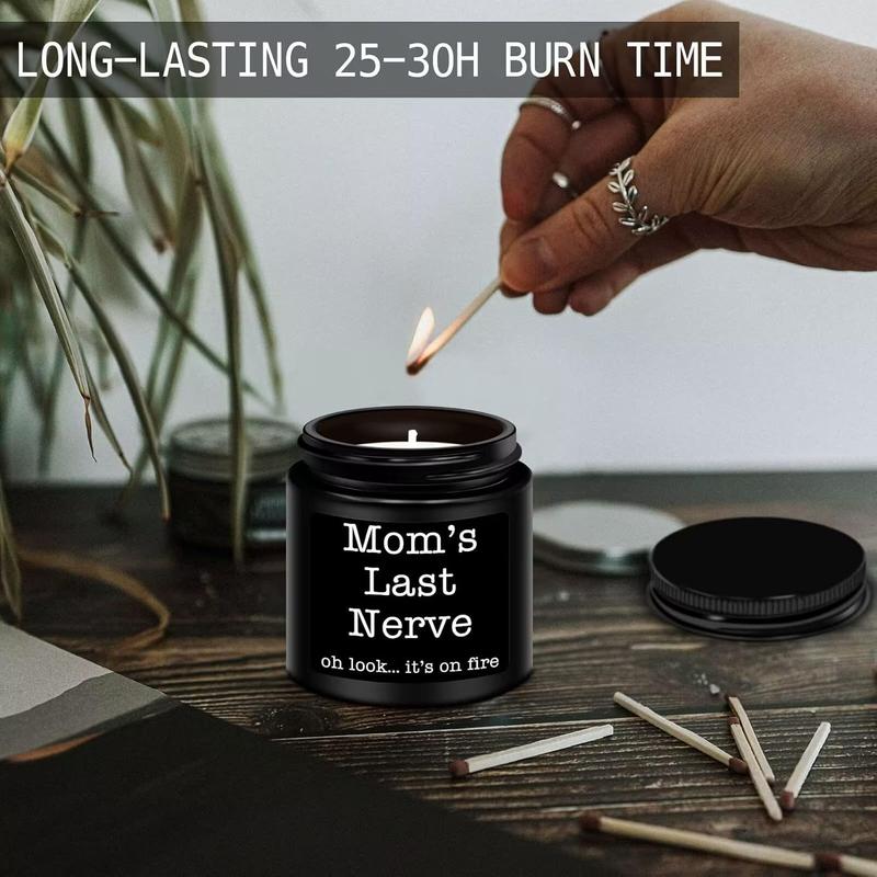 Gifts for Mom, Mom Gifts,Mothers Day,Valentines,Birthday Gifts for Mom from Daughters,Son,Lavender Scented Moms Last  Candles