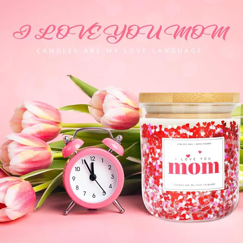 Gifts for Mom - 11 oz Scented Candles Gift | Mom Birthday Gifts - Mom Gifts Ideas | Unique Gift for Mom from Daughter, Son | Birthday Gifts for Mom | I Love You Mom Gifts