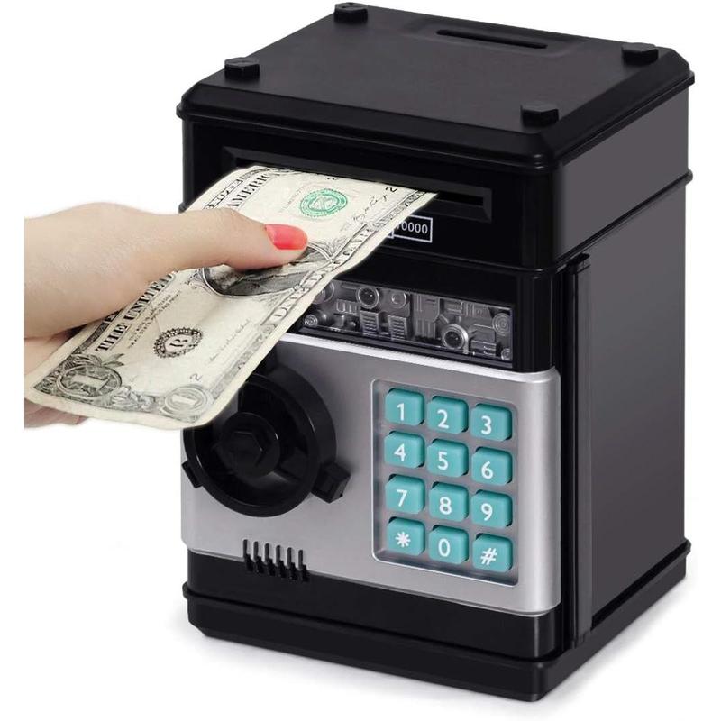 Piggy Bank Cash Coin Can ATM Bank Electronic Coin Money Bank for Kids-Hot Gift